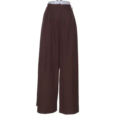 Palazzo broek (Bruin) van White Fox Elastaan, Polyester
