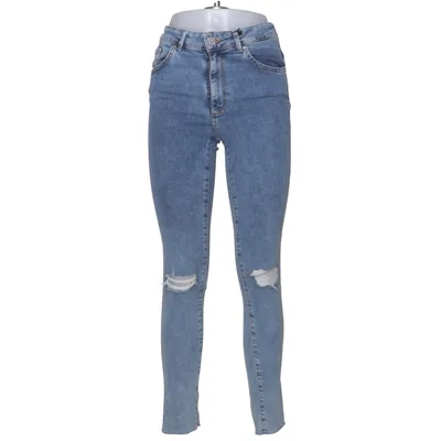 Jeans (Blue) from Never Denim Cotton, Elastane, Polyester