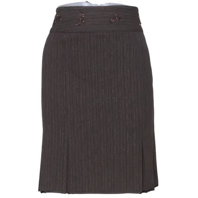 Kjol (Brun, Flerfärgad) från Soya Elastan, Polyester, Viskos
