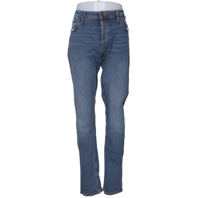 Spijkerbroek (Blauw) van Jack & Jones Jeans Intelligence Katoen, Elastaan