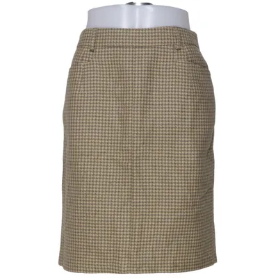 Jupe (Beige, Marron) de Hammer Acétate, Laine
