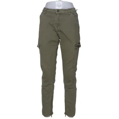 Cargo pants (Green) from Lindex Cotton, Elastane
