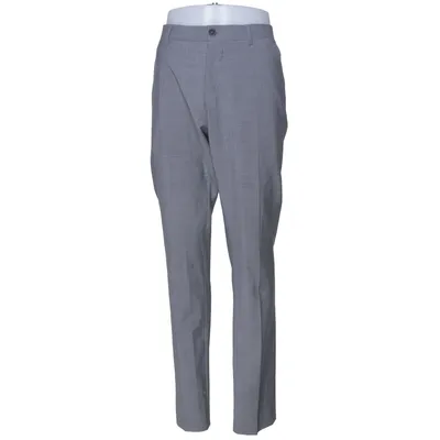 Kostuumbroek (Grijs) van Bertoni Elastaan, Polyester, Wol