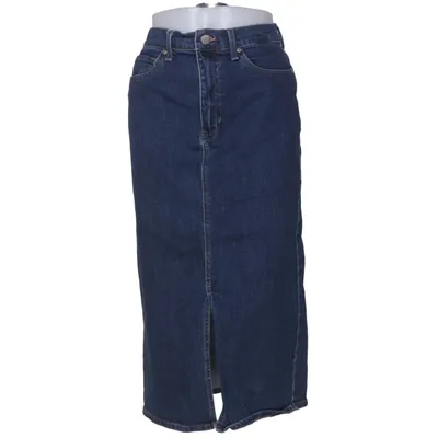 Jupe en jean (Bleu) de Uniqlo Jeans Coton, Élasthane, Polyester