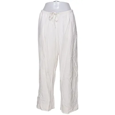 Pants (Beige) from Weekday Linen, Viscose