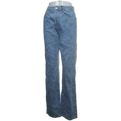 Jeans (JP REGULAR WIDE PRINT WAVE) from Never Denim by Bik Bok Cotton