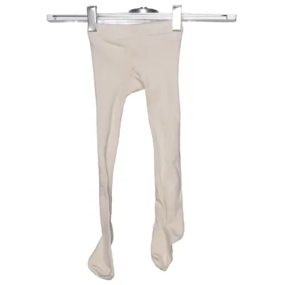 Tights (White) from Zara Baby Cotton, Elastane, Polyamide