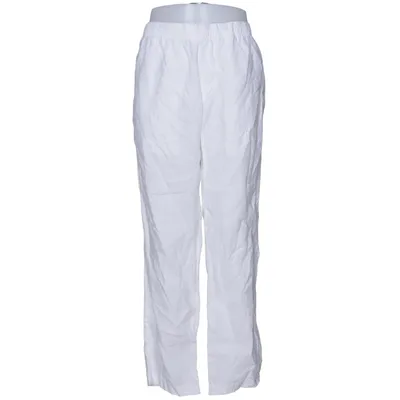 Byxor (Vit) från H&M Bomull, Linne, Polyester