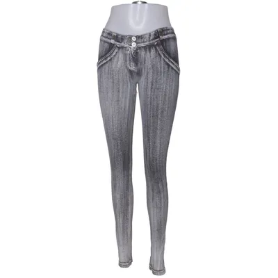 Jeans (Gray) from Freddy Cotton, Elastane