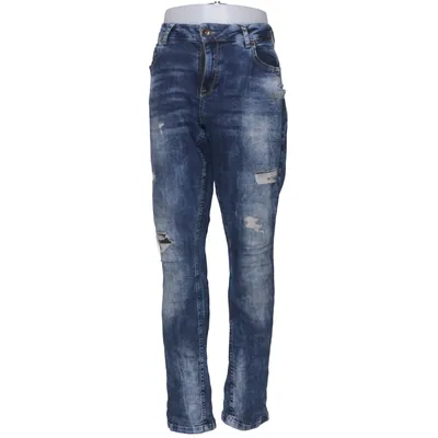 Jeans (26-Main) from Denim Identity by Zizzi Cotton, Elastane