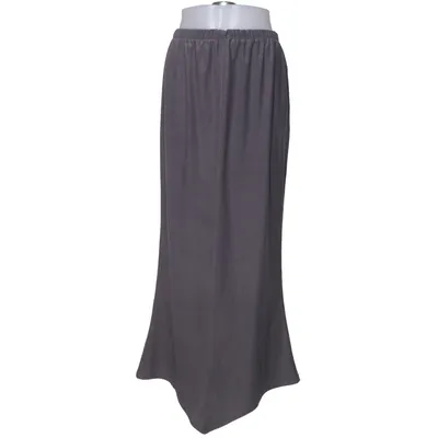 Jupe longue (Gris) de Chiara Polyester, Viscose