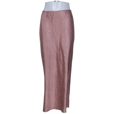 Maxi skirt (Pink) from Paraphrase Elastane, Polyester