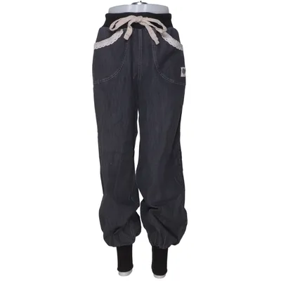 Pants (Gray, Black) from Blooming with Love Cotton, Elastane, Polyester