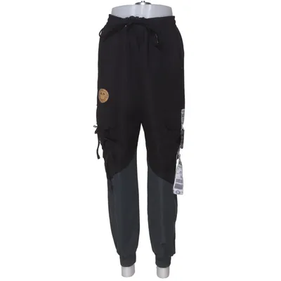 Pantalon cargo (Noir, Gris) de Sakura Polyester