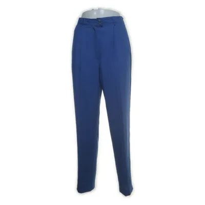 Kostuumbroek (Blauw) van Delmod Polyamide, Polyester, Wol