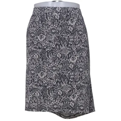 Skirt (Black, White) from Truly Mine Elastane, Polyester