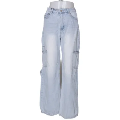 Jeans (Blå) från Hello Miss Bomull, Elastan