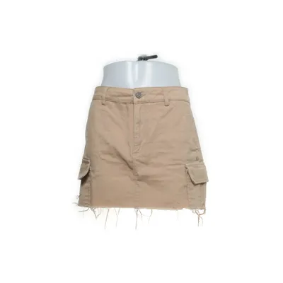 Jupe en jean (Beige) de Pull & Bear Coton