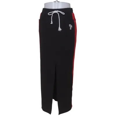 Maxi nederdel (Sort, Rød) fra The Kooples Sport Elastan, Polyester
