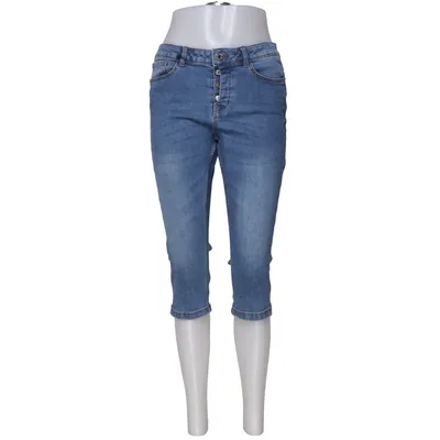 Three-quarter pants (Blue) from Vero Moda Denim Cotton, Polyester
