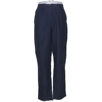 Bukser (Blå) fra Mango Bomuld, Linned, Polyester
