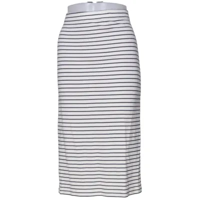 Jupe (Blanc, Bleu) de Holly & Whyte by Lindex Élasthane, Polyester, Viscose