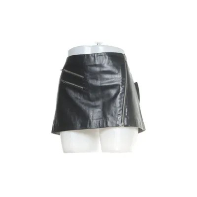 Läderkjol (Svart) från Zara Woman Skinn, Viskos