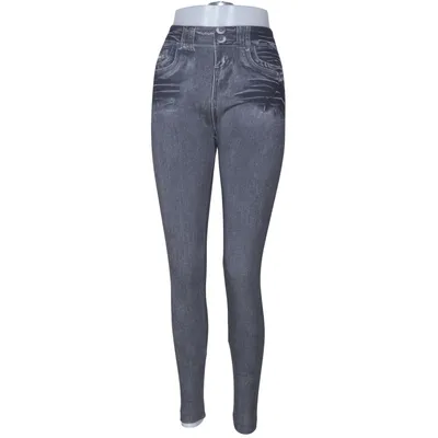 Leggings (Gray) from JeanEez Elastane, Polyester