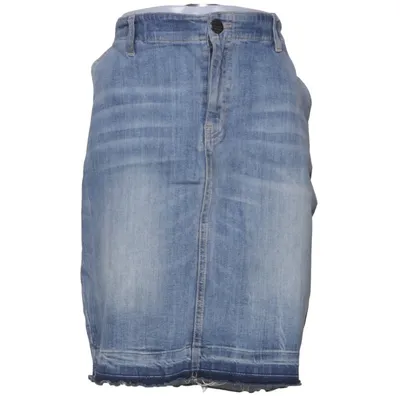 Denim skirt (Blue) from Zay Cotton, Elastane, Polyester