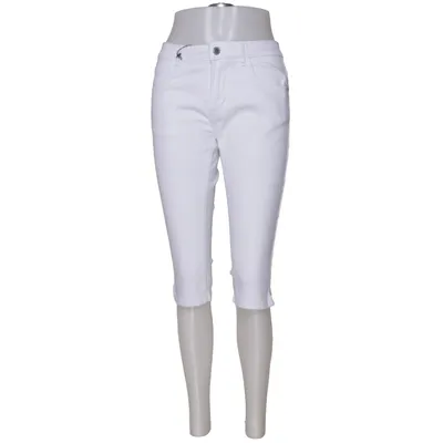 Three-quarter pants (White) from Up2Fashion Cotton, Elastane