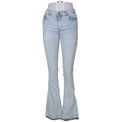 Jeans (Blå) fra Bik Bok Elastan, Polyester, Genanvendt bomuld