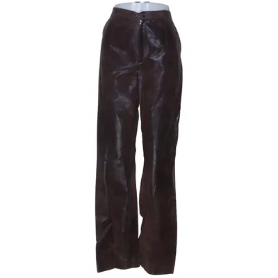 Pantalon en cuir (Marron) de Avenue Cuir, Polyester