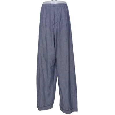 Pantalon de pyjama (Bleu) Coton, Polyester