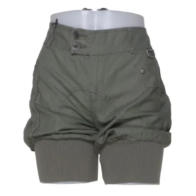 Shorts (Green) from Diesel Cotton, Linen, Polyester