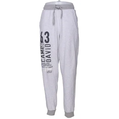 Pantalon de survêtement (Gris) de Camp David Coton, Polyester