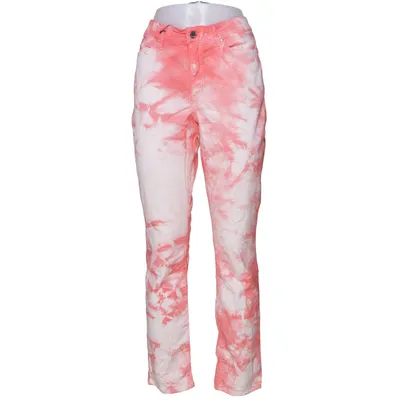 Jeans (Pink, Weiß) von Cambio Baumwolle, Elasthan
