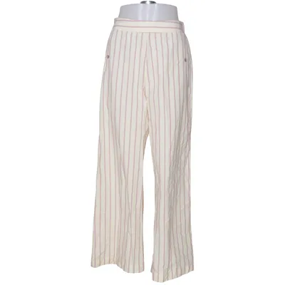 Pantalon patte d'éléphant (Blanc, Rose) de Ysé