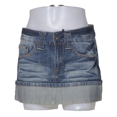 Denim skirt (Blue) from Fresh Made Cotton