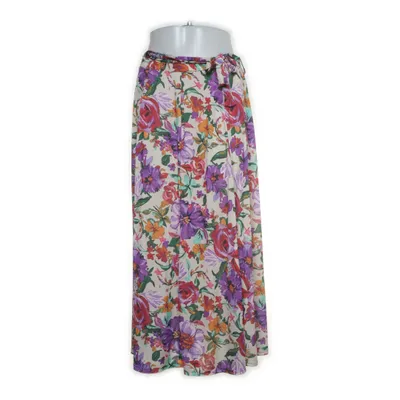 Maxi skirt (Beige, Multicolored) from Stockholms Klänningsfabrik Elastane, Polyester