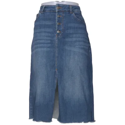Jupe en jean (Bleu) de Five Units Coton, Élasthane