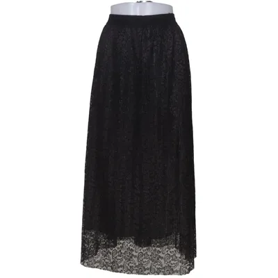 Maxi nederdel (Sort) fra Promod Elastan, Metallfiber, Polyester, Viscose