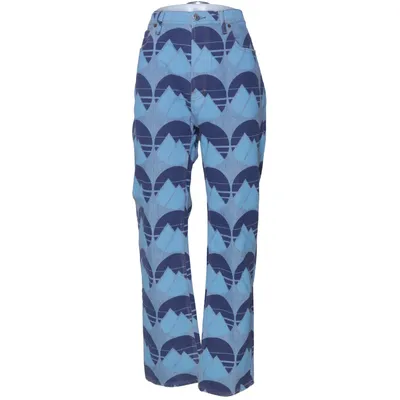 Jeans (LOG PRINT, 30G165-141) fra Acne Studios Blå Konst Bomuld