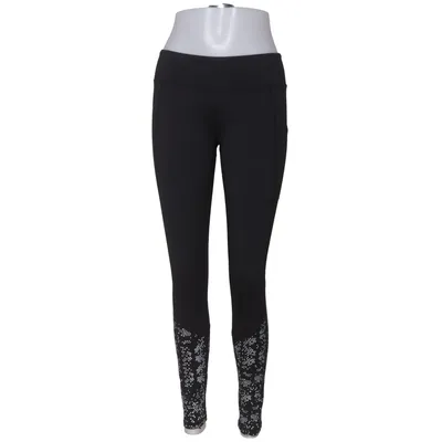 Sports tights (Black, White) from Active Fit Elastane, Polyester