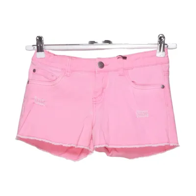 Jeans Shorts (Pink) von Y.F.K Baumwolle, Elasthan