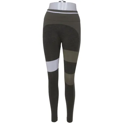 Træningsleggings (Grøn, Hvid) fra Blacc Elastan, Polyamid, Polyester