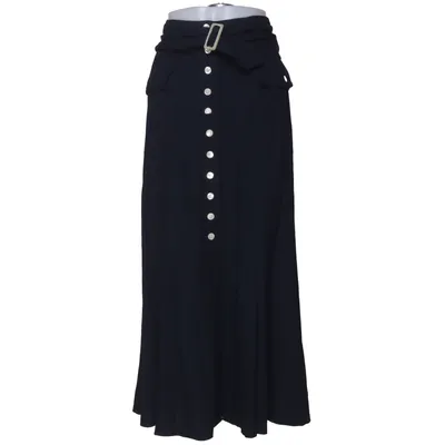 Skirt (Blue) from Mondi Viscose, Wool