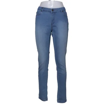 Jeans (Blue) from House of Lola Cotton, Elastane, Polyester, Viscose
