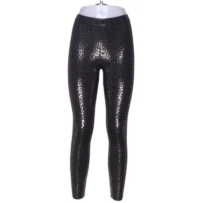 Leggings (Zwart, Zilver) van Blackmilk Elastaan, Polyamide