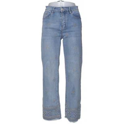 Jeans (Blå) från QNUZ Bomull, Elastan, Polyester