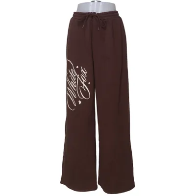 Joggingbroek (Bruin) van White Fox Katoen, Polyester